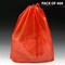 Poly Bag with Single Drawstring 16" x 18" | Crystal-Clear Clarity